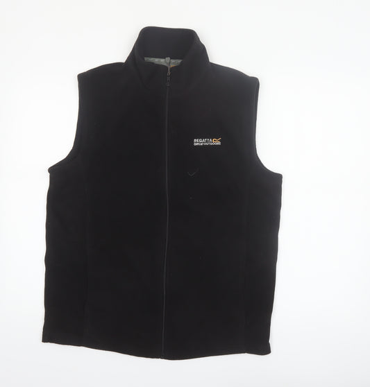 Regatta Men's Black Fleece Bodywarmer Waistcoat M Outdoor Hiking