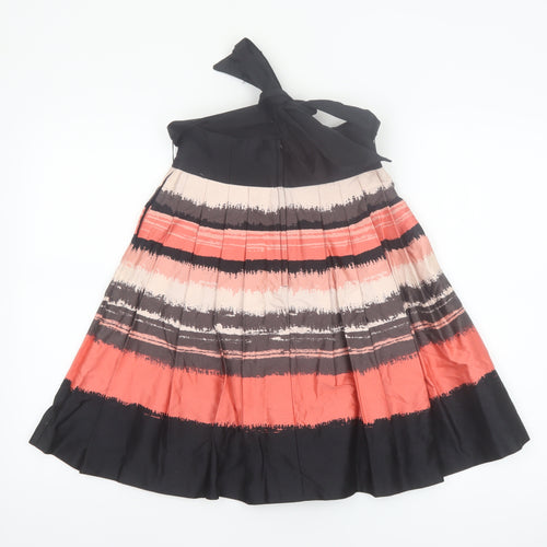 H&M Women’s Multicoloured Pleated Knee Length Skirt Size 4