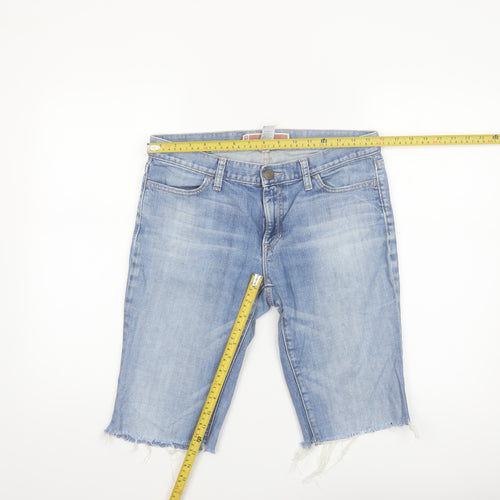 Gap Women’s Blue Denim Bermuda Shorts Size 8R Cotton Stretch