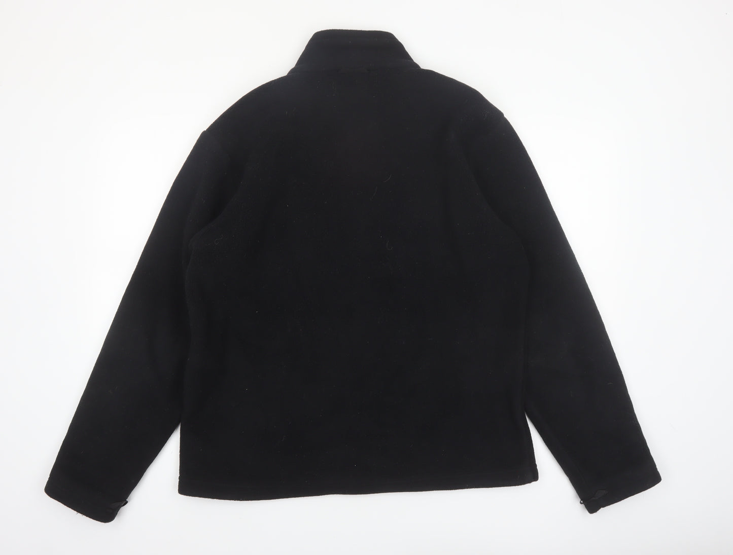 Jack Wolfskin Mens Black L Fleece Full Zip Outdoor Jacket