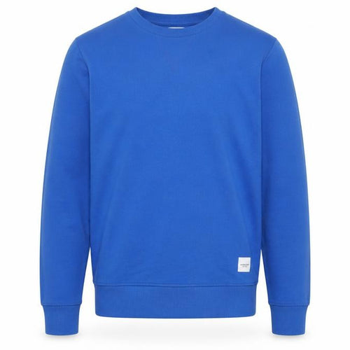 Jack & Jones Mens Blue Pullover Sweatshirt M Crew Neck Long Sleeve