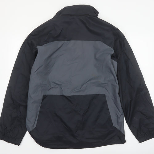 Columbia Men’s Grey 3-in-1 Waterproof Hooded Outdoor Jacket Size M