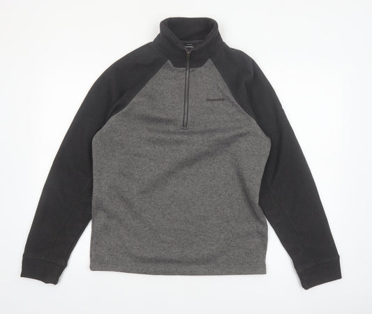Craghoppers Men's Grey 1/2 Zip Fleece Sweatshirt Size S