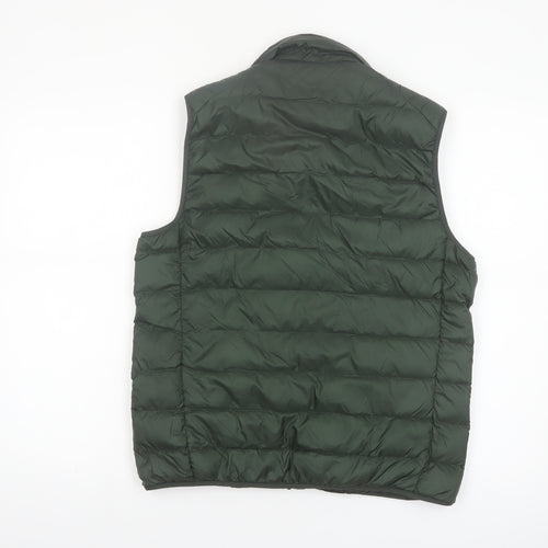 UNIQLO Women's Green Ultra Light Down Puffer Waistcoat Size S