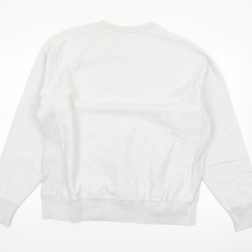 Champion Men's Grey Lafayette Reverse Weave Pullover Sweatshirt Large