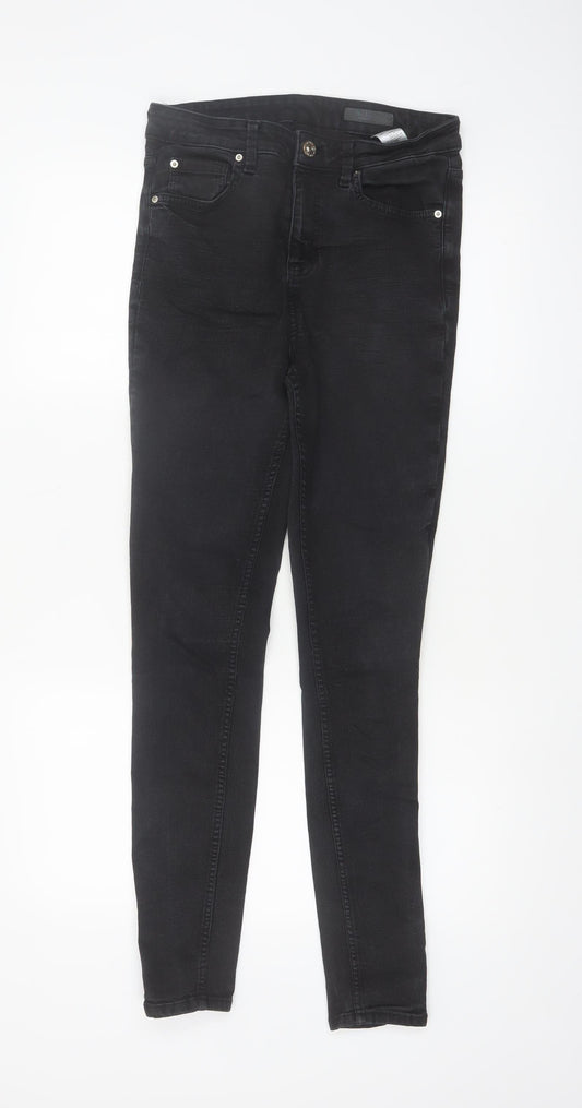 Marks and Spencer Women's Black Skinny Jeans Size 12 Long