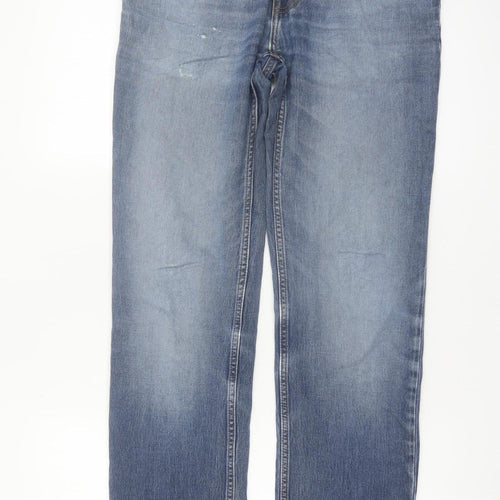 Goodfellow & Co Men's Blue Straight Leg Regular Fit Jeans 30W 32L