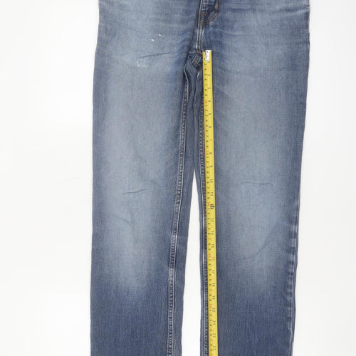 Goodfellow & Co Men's Blue Straight Leg Regular Fit Jeans 30W 32L
