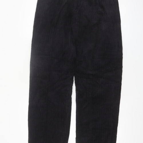 Club Montana Men's Black Corduroy Trousers Size 32/33