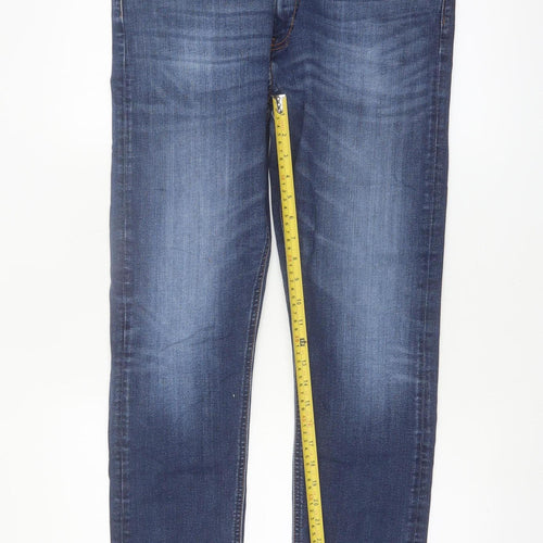 Lee Men's Blue Luke Slim Fit Denim Jeans W34 L32