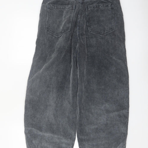 BDG Urban Outfitters Womens Grey Corduroy Erin Cocoon Trousers Size 10