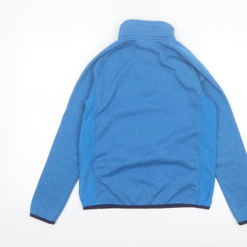 Craghoppers Boys Blue Fleece 1/4 Zip Pullover Sweatshirt Age 13