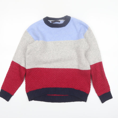 Marks and Spencer Women's Multicoloured XS Chunky Knit Pullover Jumper