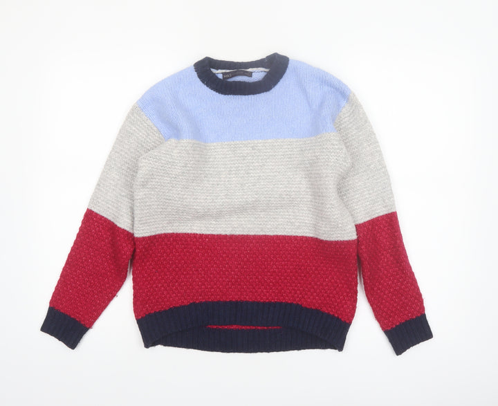 Marks and Spencer Women's Multicoloured XS Chunky Knit Pullover Jumper
