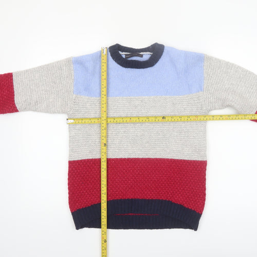 Marks and Spencer Women's Multicoloured XS Chunky Knit Pullover Jumper