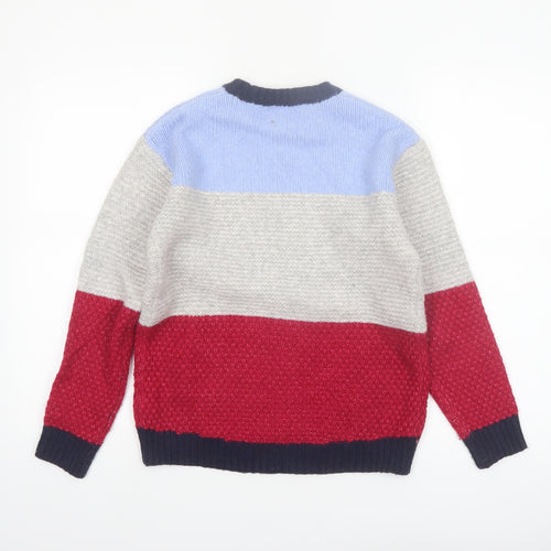 Marks and Spencer Women's Multicoloured XS Chunky Knit Pullover Jumper