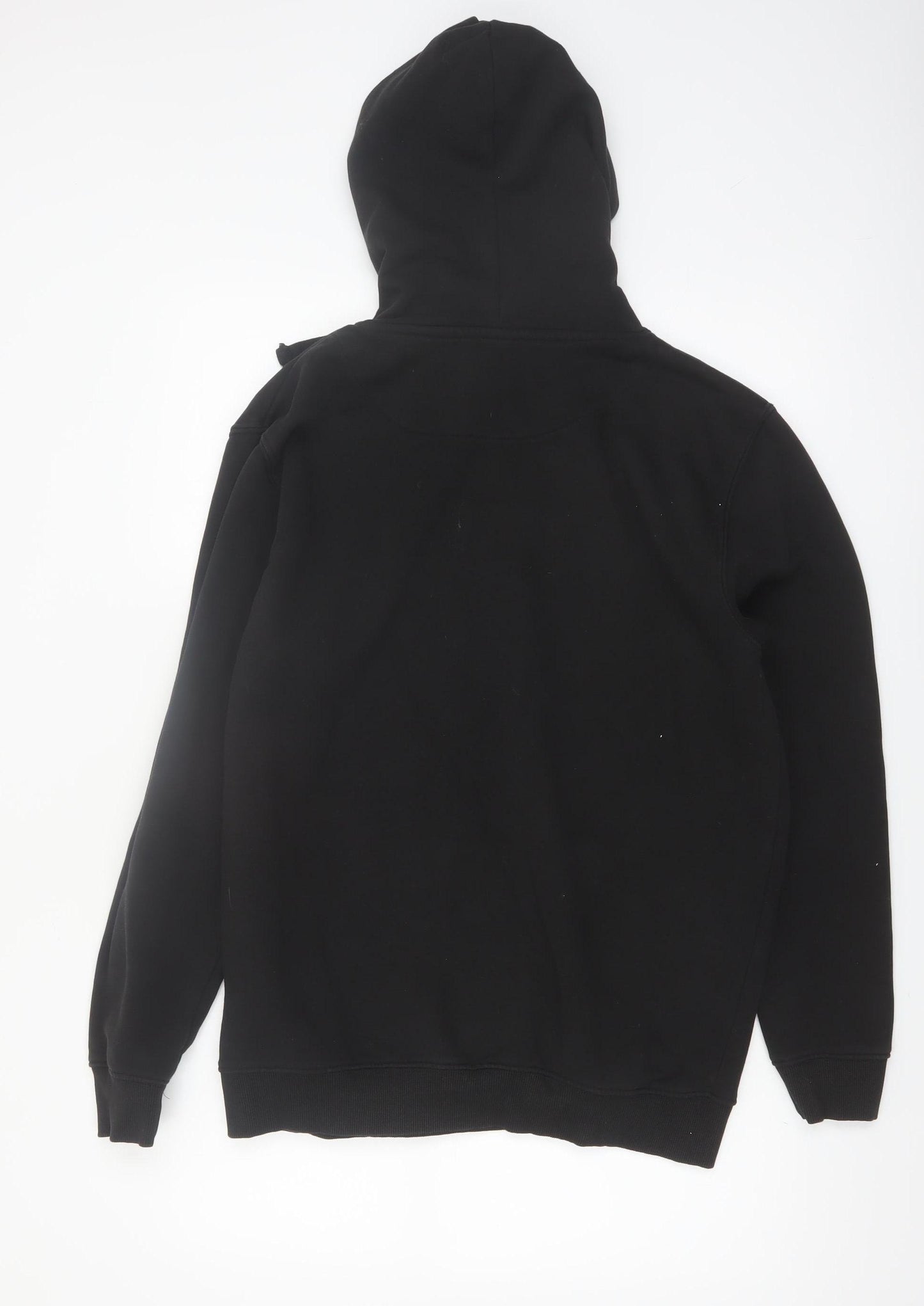 Guinness Men's Black Pullover Hoodie L Logo Fleece Sweatshirt
