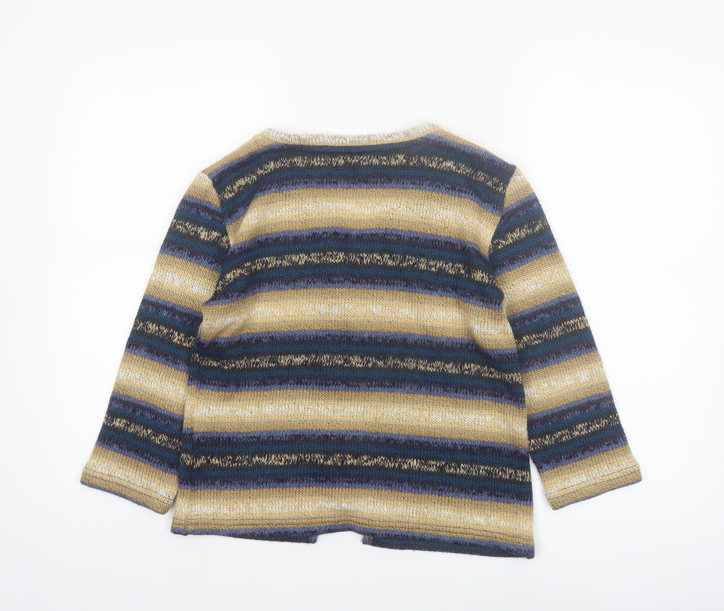 Marks and Spencer Per Una Women’s Multicoloured Size 14 Striped Knit Cardigan