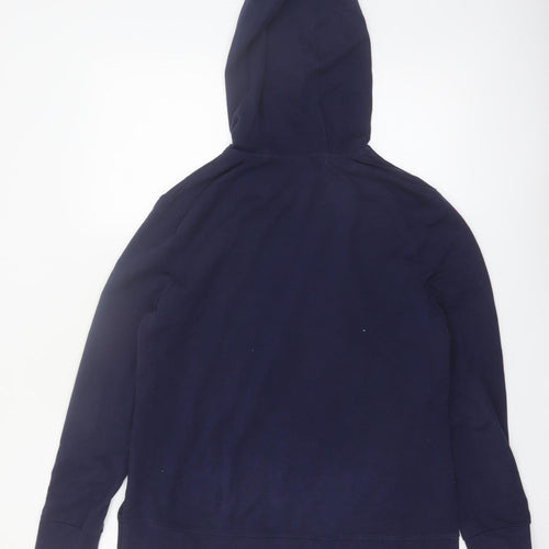 MP Women's Navy Pullover Hoodie Medium Cotton Blend Casual