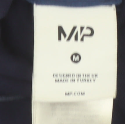 MP Women's Navy Pullover Hoodie Medium Cotton Blend Casual