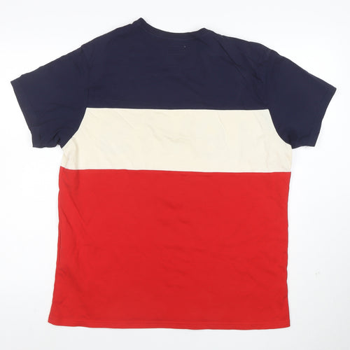 Levi's Men's Multicoloured Colourblock Logo T-Shirt Size M