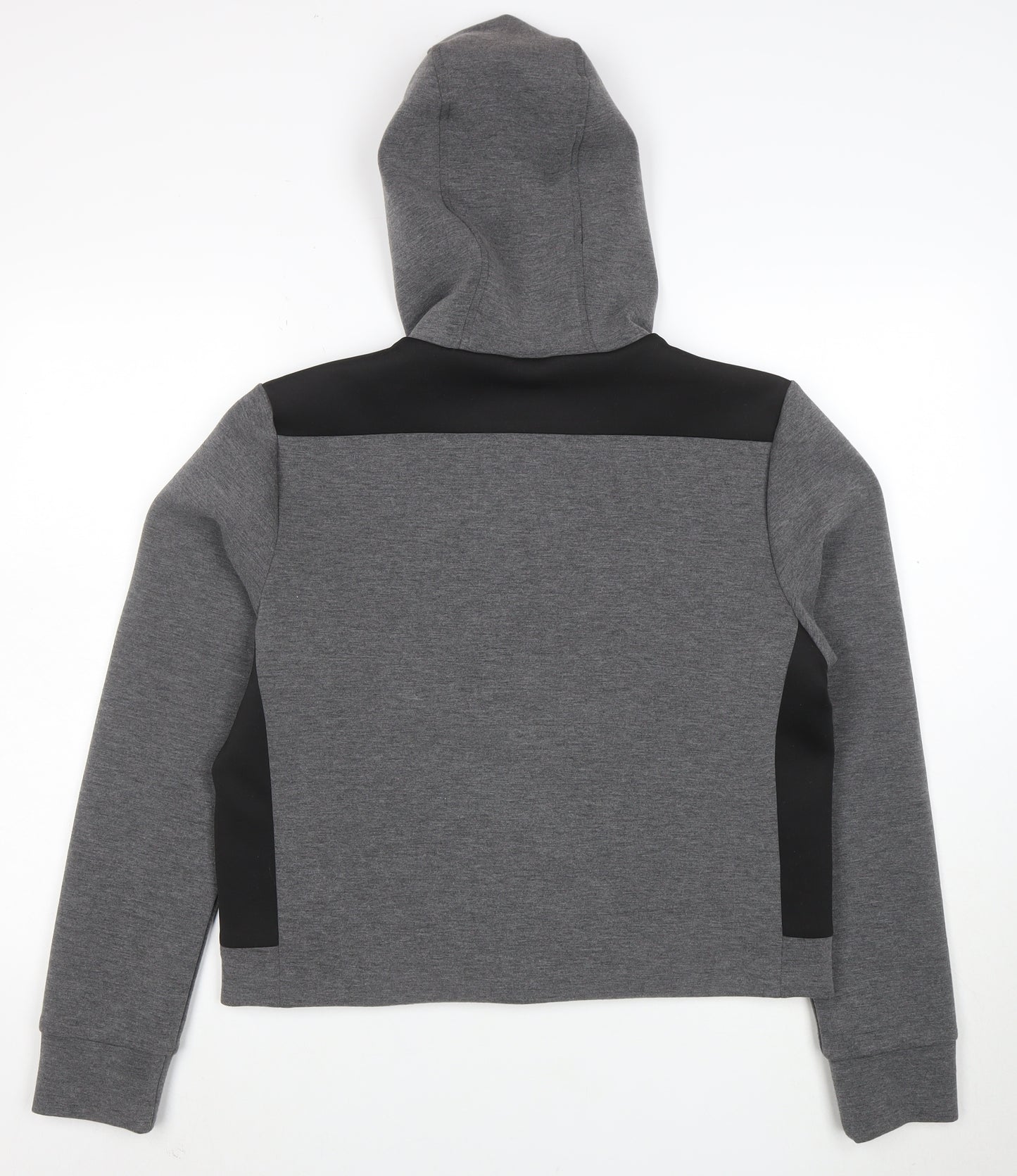 DLX Athletic Women's Grey Full Zip Hoodie XL Hooded Sportswear