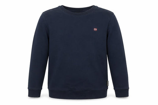 Napapijri Boys Navy Blue Crew Neck Long Sleeve Sweatshirt Size 14 Years