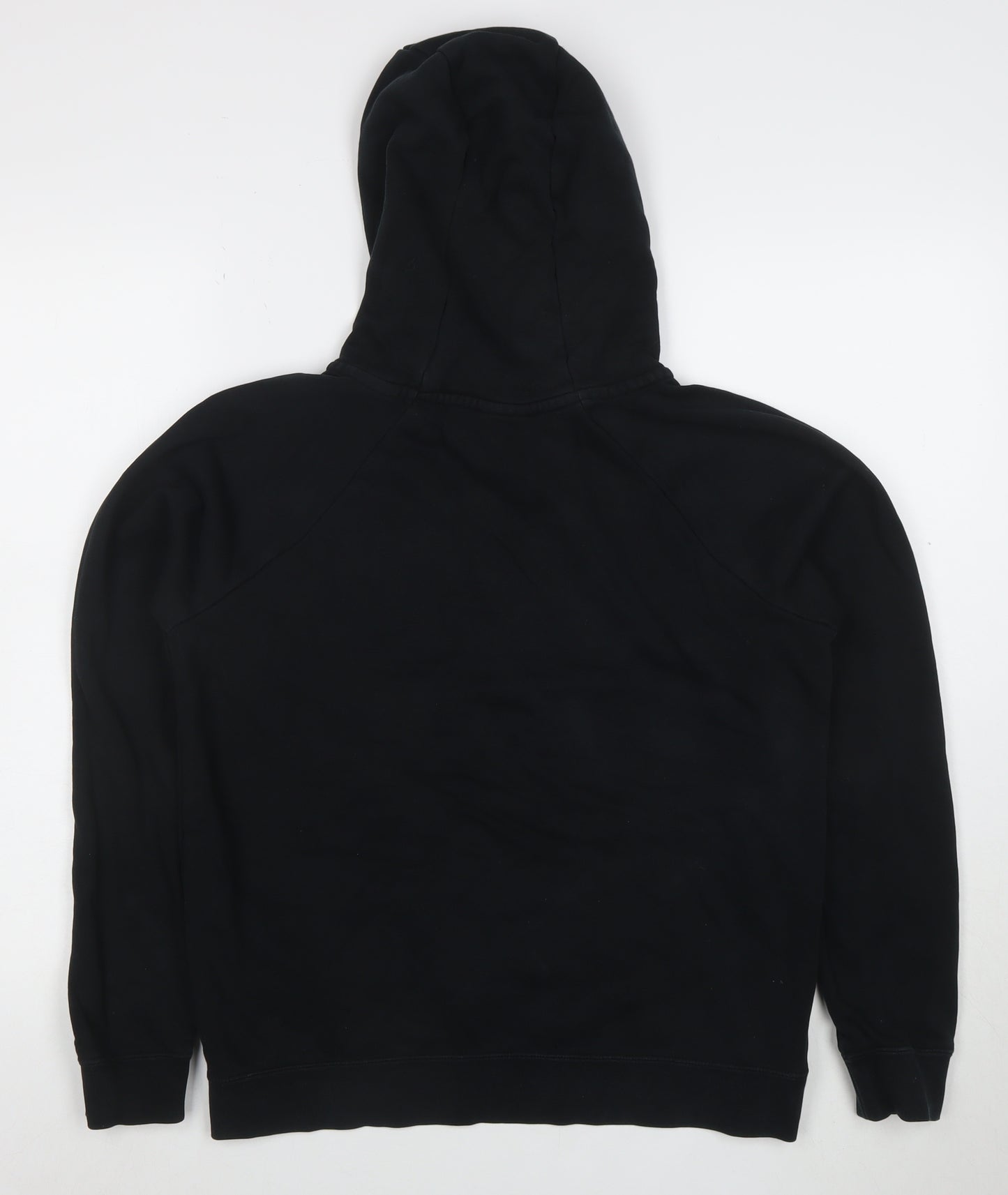 Nike Men's Black Pullover Hoodie Small Logo Sweatshirt