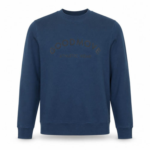 Abercrombie & Fitch Men's Blue L Pullover Logo Sweatshirt