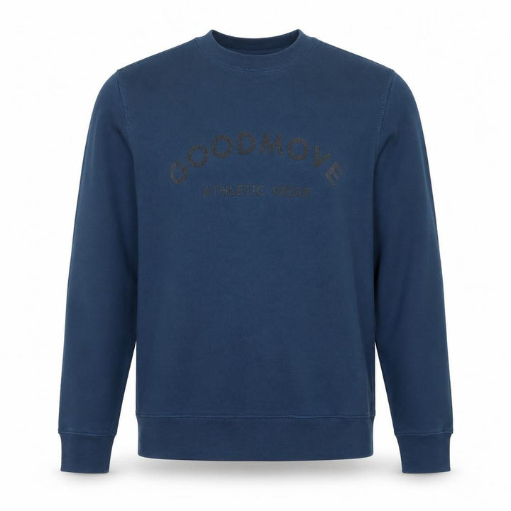 Abercrombie & Fitch Men's Blue L Pullover Logo Sweatshirt
