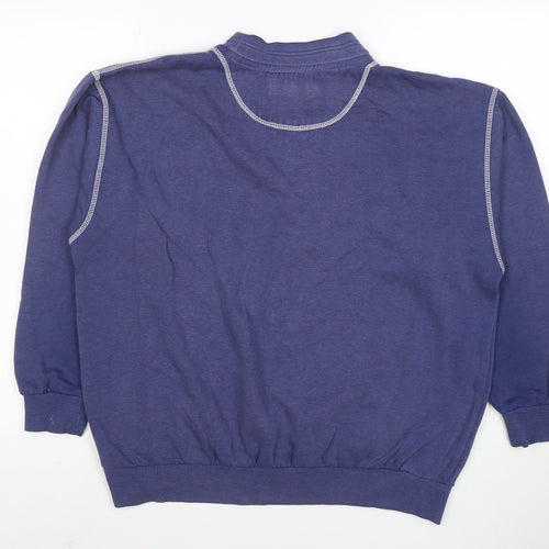Pro Penn Series Men's Blue Embroidered Sweatshirt M Regular Fit