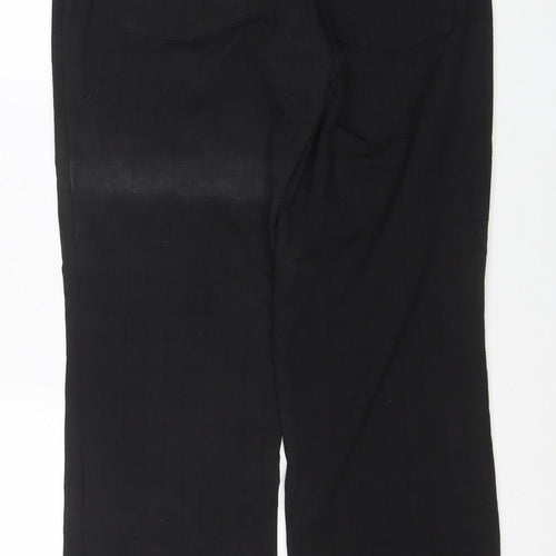 Zucci Women’s Black Regular Fit Straight Jeans W32