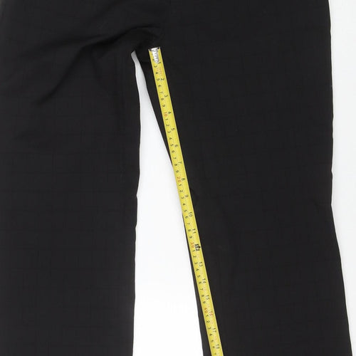 Zucci Women’s Black Regular Fit Straight Jeans W32
