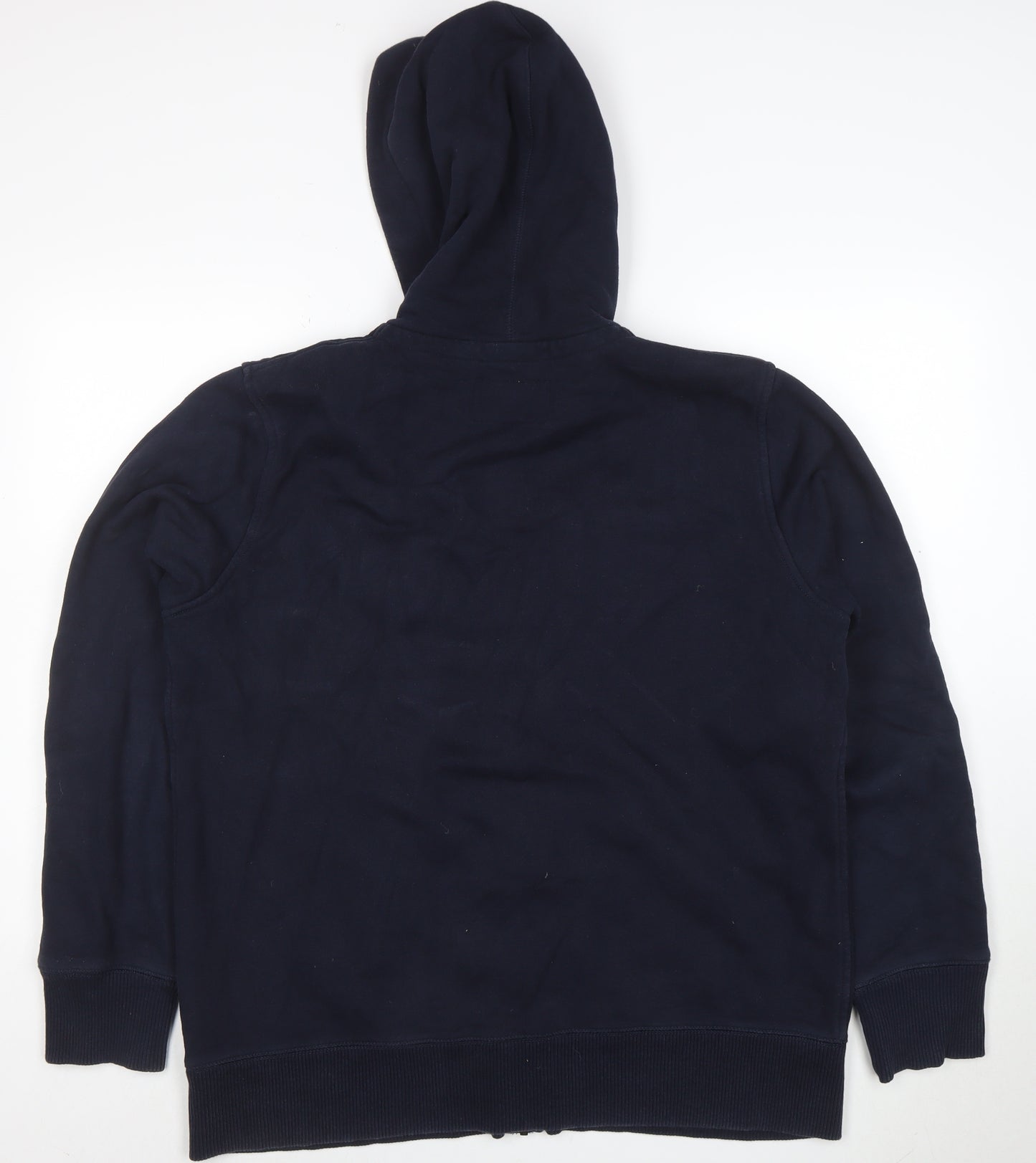 Celio Men’s Blue Full Zip Hoodie XL Fleece Sports Hooded Top