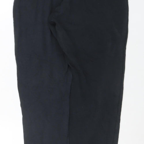 Nike Women's Black Jogger Sweatpants Size S Regular Fit Fleece