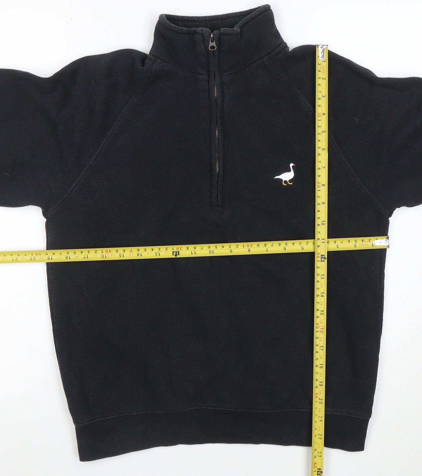 Goose and Gander Women’s Black Small 1/4 Zip Fleece Sweatshirt