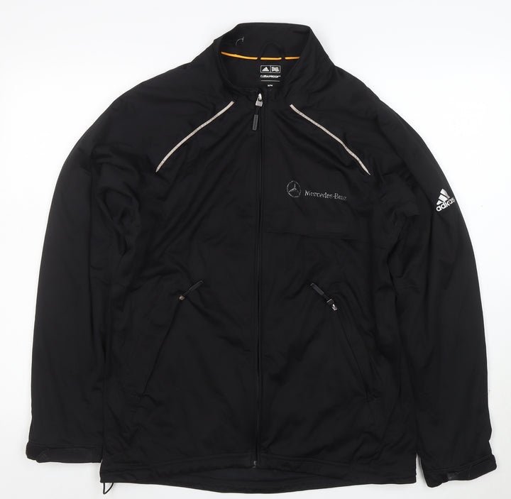 Adidas Mens Black ClimaProof Mercedes-Benz Windbreaker Jacket M