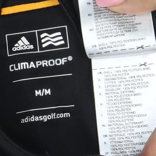 Adidas Mens Black ClimaProof Mercedes-Benz Windbreaker Jacket M