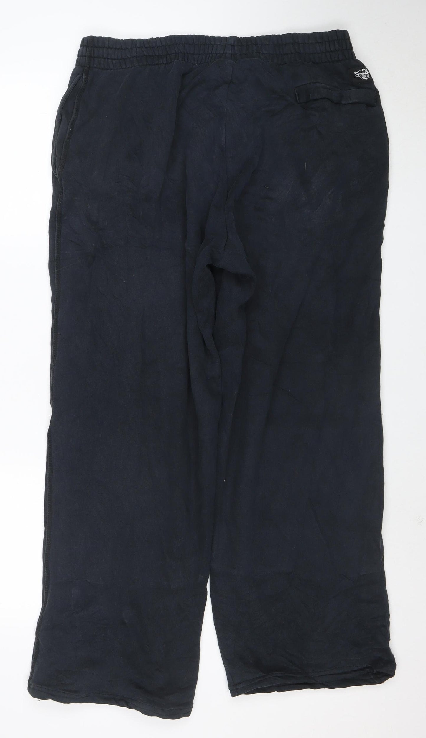 Nike Men's Black XL Fleece Track Pants with Pockets