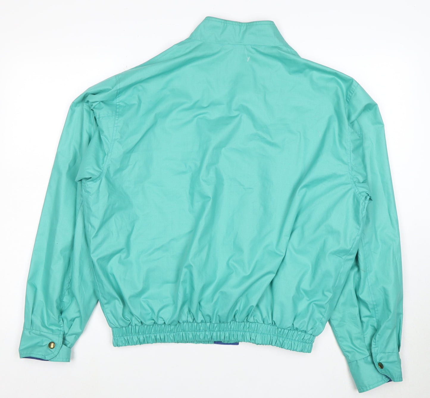 Martini’s Evolution Women’s Green Bomber Jacket Size 20 Retro Style