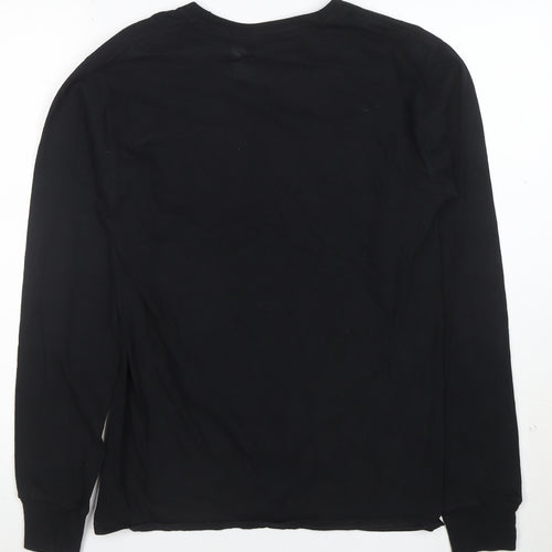 Champion Men's Black Small Pullover Crew Neck Sweatshirt