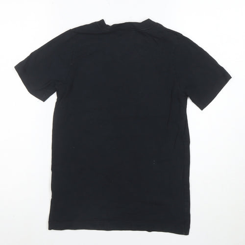 Nike Boys Black Medium American Football Graphic Short Sleeve T-Shirt