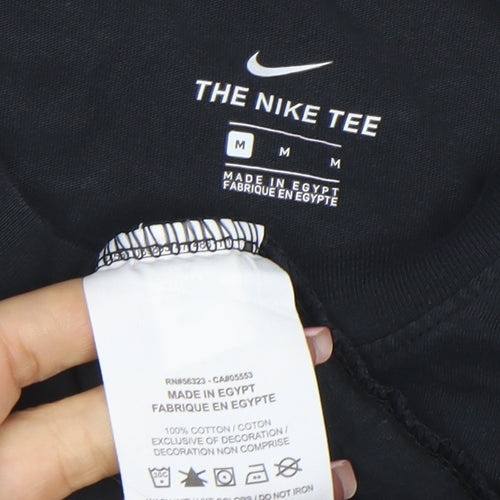 Nike Boys Black Medium American Football Graphic Short Sleeve T-Shirt