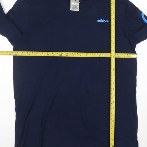 adidas Men's Blue XL Pullover Hoodie Long Sleeve Sportswear