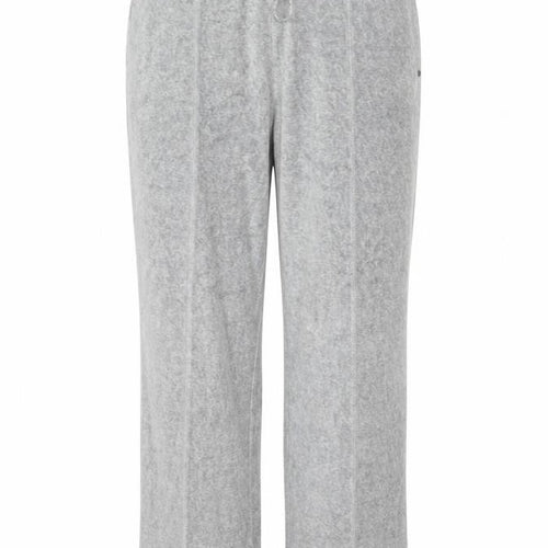 Liz Claiborne Women Petite Grey Cotton Blend Sweatpants L