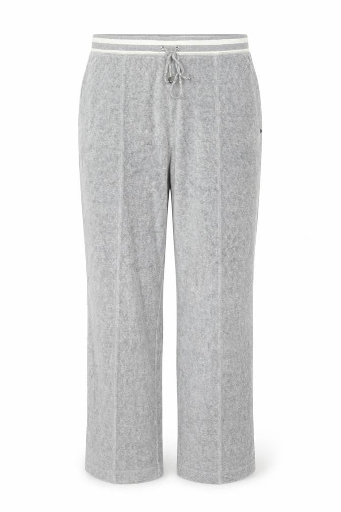 Liz Claiborne Women Petite Grey Cotton Blend Sweatpants L