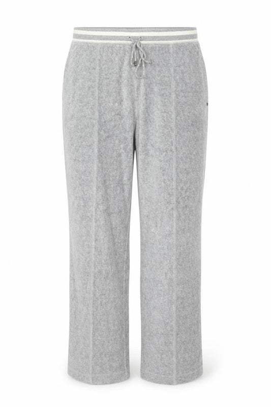 Liz Claiborne Women Petite Grey Cotton Blend Sweatpants L