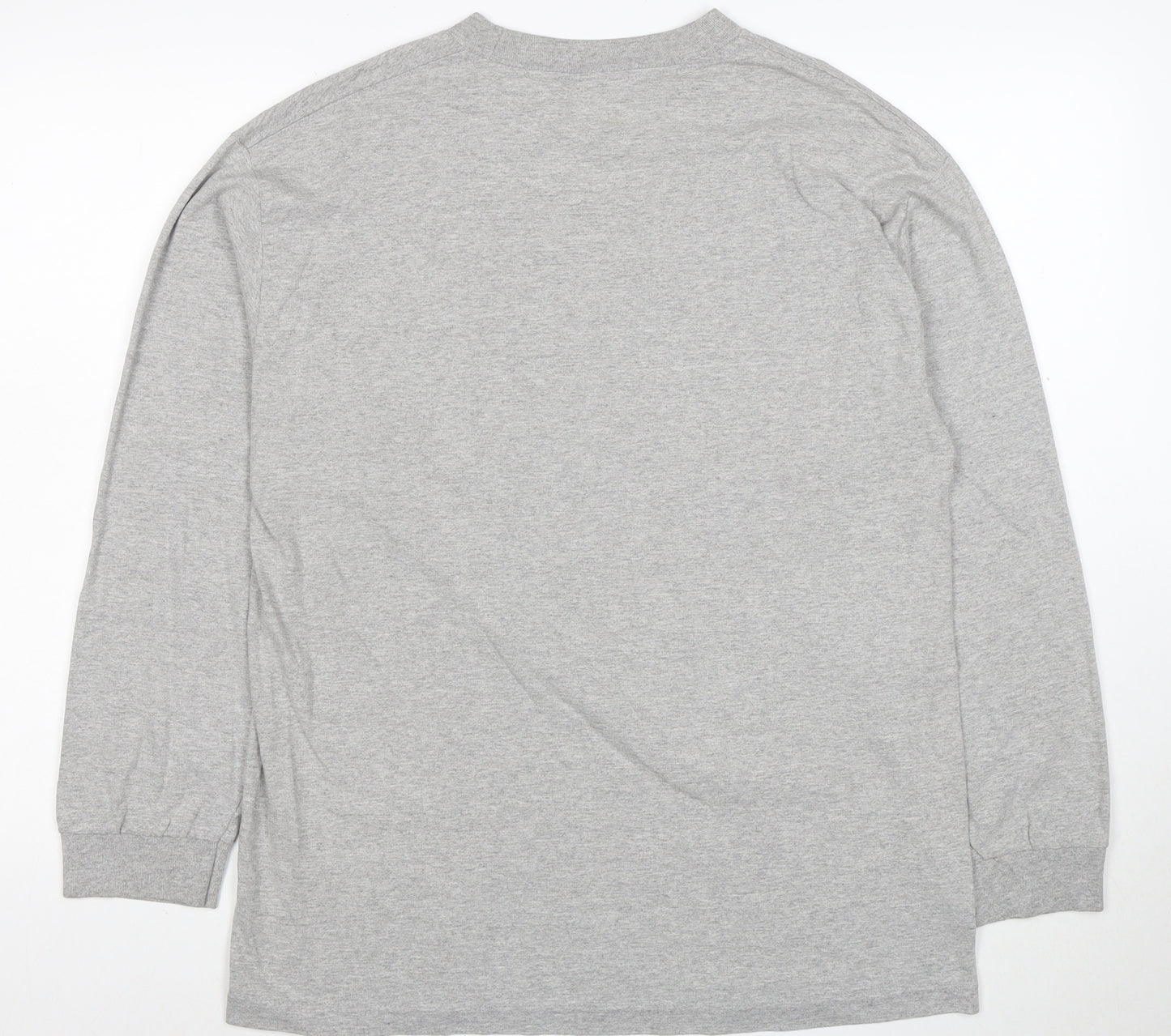 Nike Men's Grey Long Sleeve 2009 Champions Graphic T-Shirt Size L