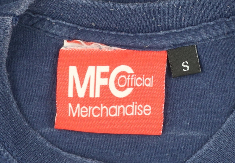 MFC Official Merchandise Men's Navy Short Sleeve T-Shirt Small