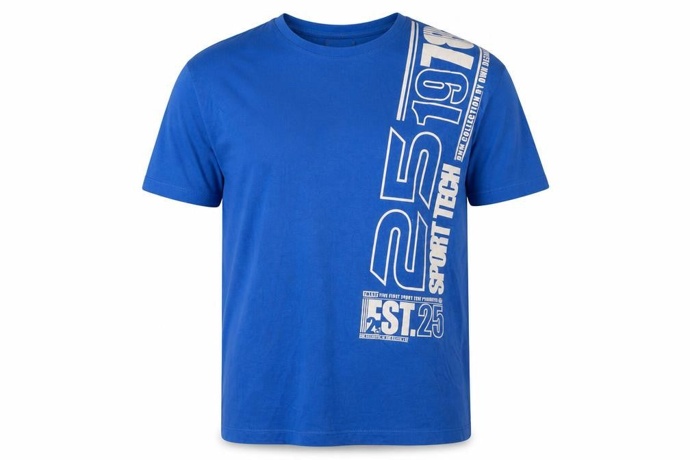 OWK Men's Blue Graphic Print Sport Tech XL T-Shirt